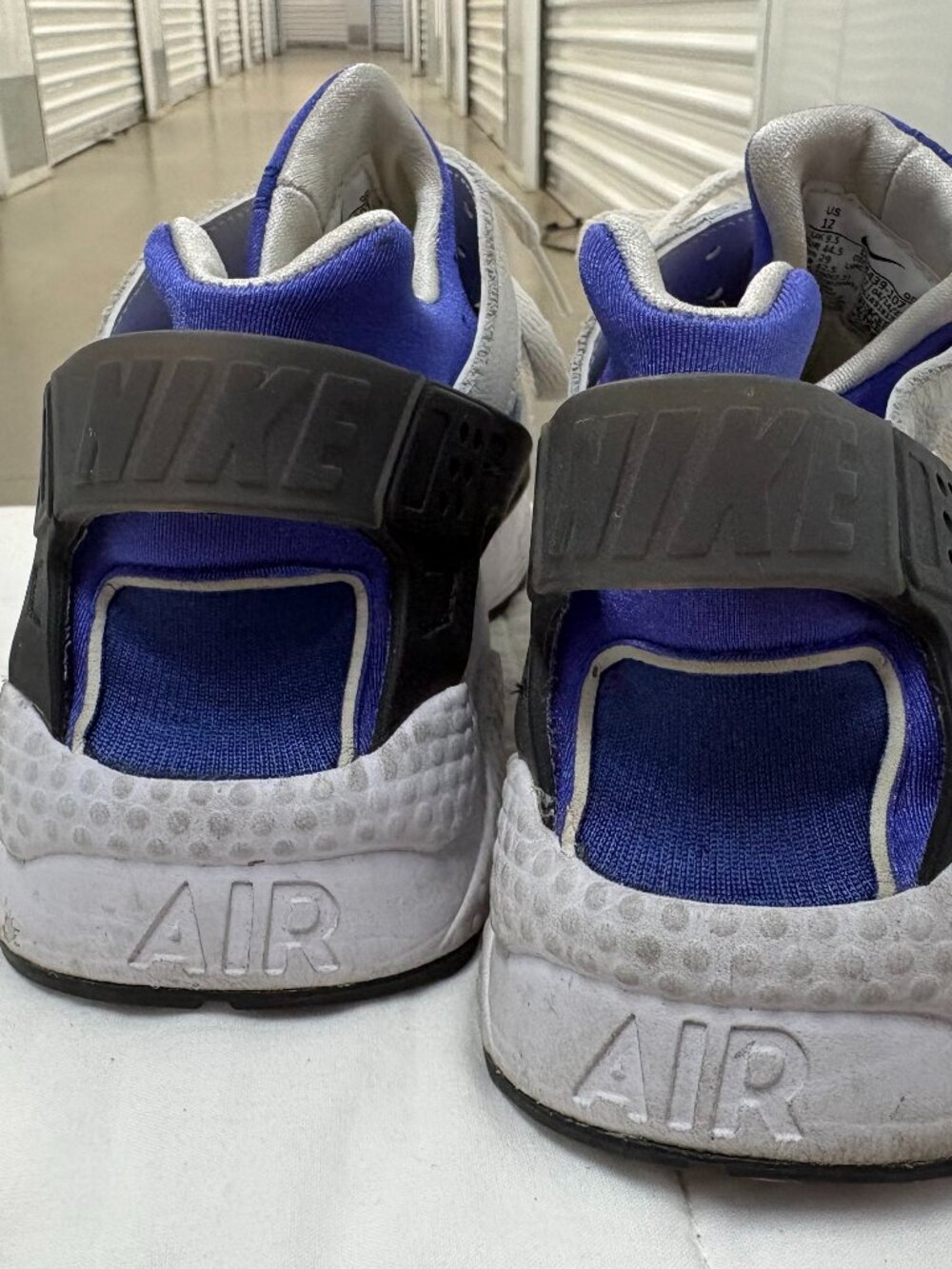 Nike Air white soft hi top sneaker shoes